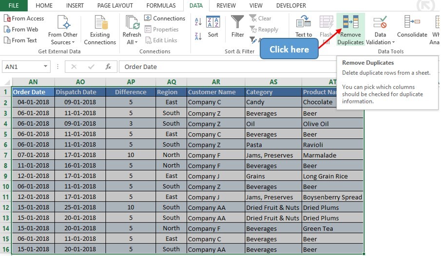 How to Delete Duplicate Rows in MS Excel? - QuickExcel How to Delete Duplicate Rows in MS Excel? - QuickExcel
