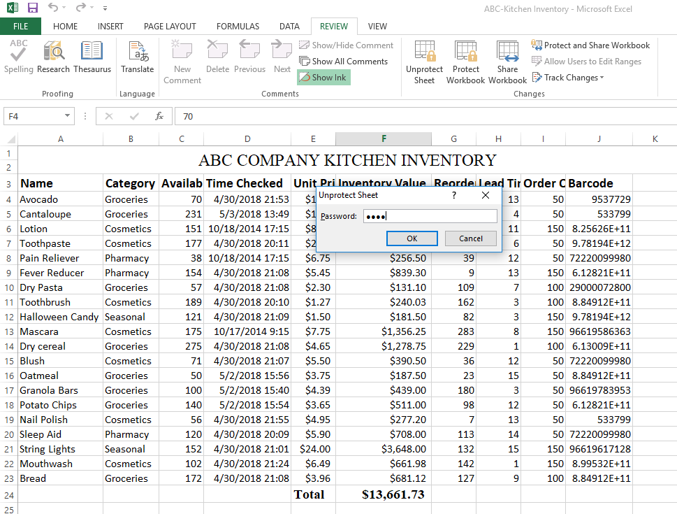 3 Ways to Password Protect a Workbook/Sheet in Excel 2016-2007