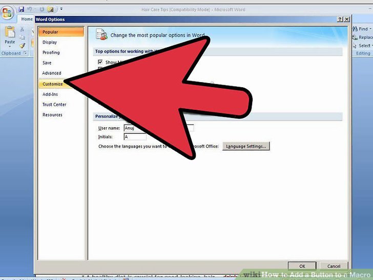How to Add a Button to a Macro: 3 Steps (with Pictures) - wikiHow How to Add a Button to a Macro: 3 Steps (with Pictures) - wikiHow