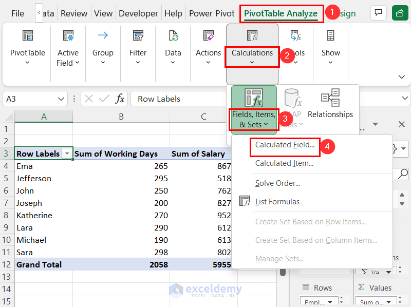 How to Create Calculated Field in Pivot Table Data Model: 4 Methods How to Create Calculated Field in Pivot Table Data Model: 4 Methods