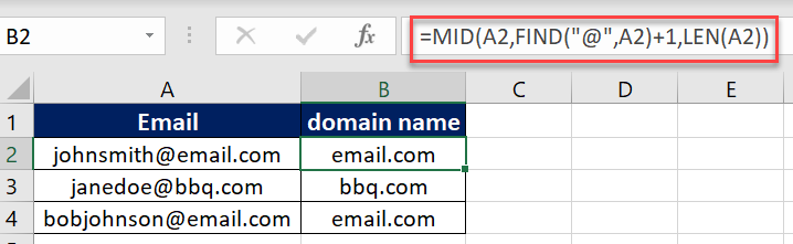 Extract text in Excel Using LEFT, MID, and RIGHT Functions - howtouselinux Extract text in Excel Using LEFT, MID, and RIGHT Functions - howtouselinux