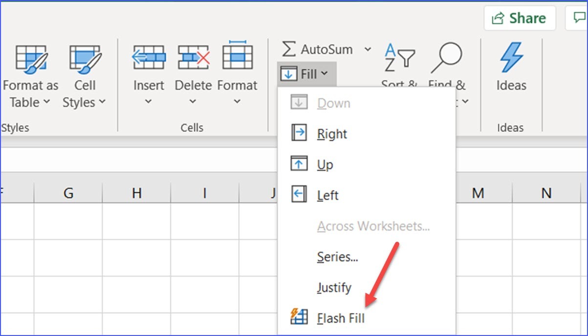 How to Use Flash Fill to Separate Data - ExcelNotes How to Use Flash Fill to Separate Data - ExcelNotes
