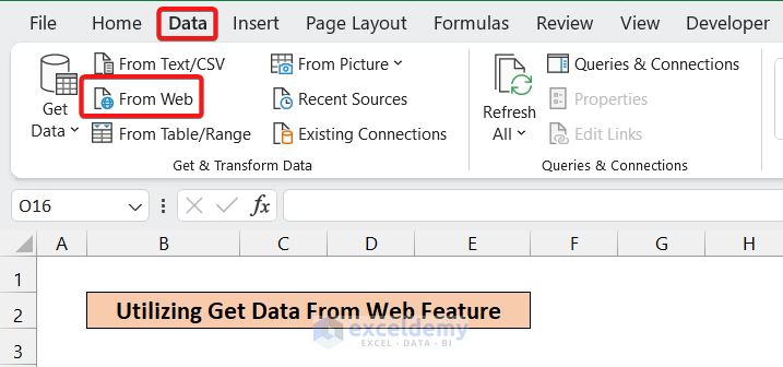 How to Scrape Data from a Website into Excel (2 Easy Methods) How to Scrape Data from a Website into Excel (2 Easy Methods)