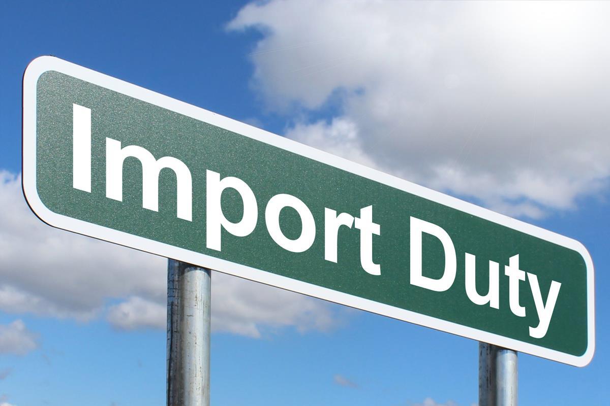 Import Duty - Free of Charge Creative Commons Green Highway sign image Import Duty - Free of Charge Creative Commons Green Highway sign image