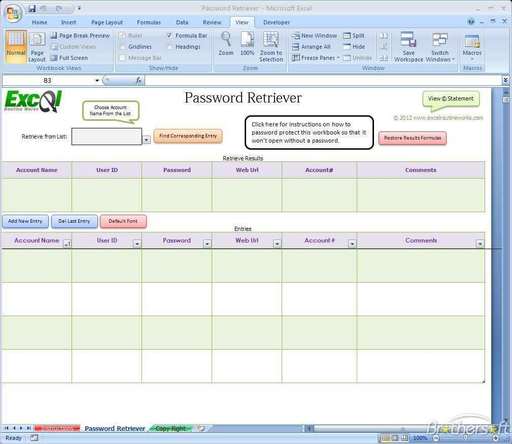 How to Protect Excel Sheet with Password (3 Quick Approaches)