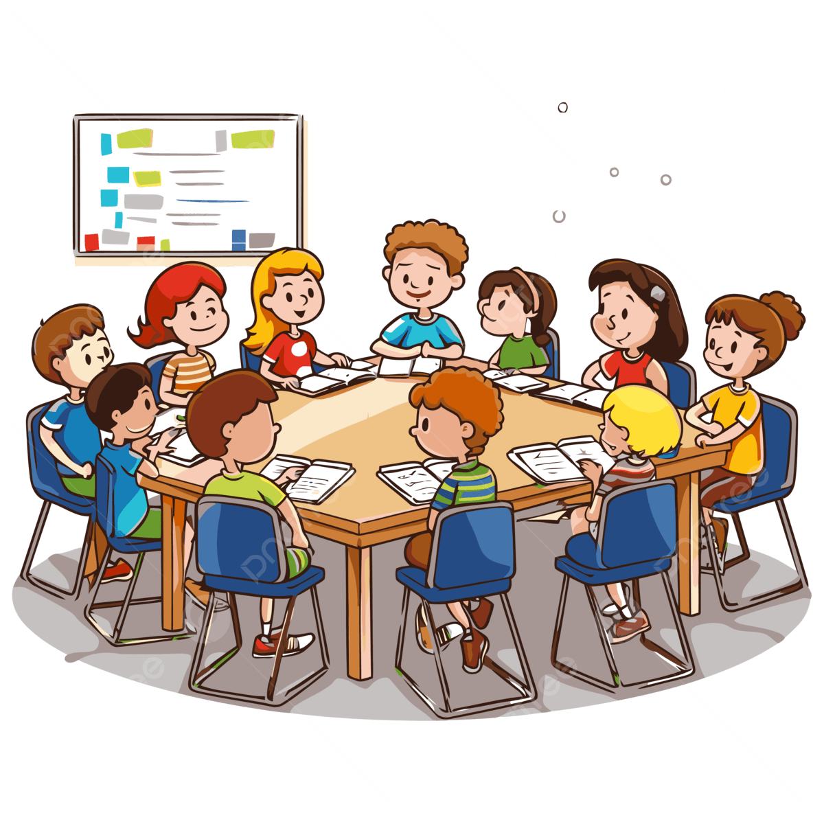 Teenager working in group 3d character illustration 11344364 PNG Teenager working in group 3d character illustration 11344364 PNG